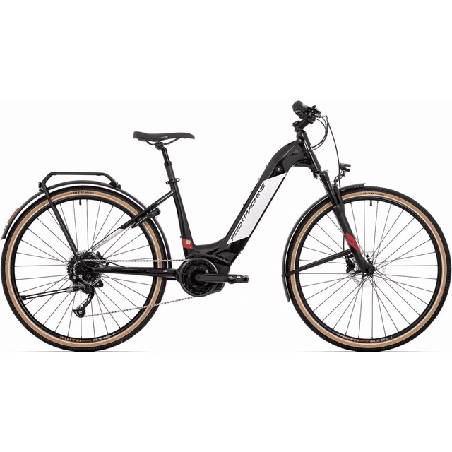 Rock Machine Crosshybrid INT e400 B Touring Sort Hvid Rød