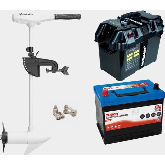 MinnKota Elmotorpakke Riptide Endura C2 40 30" 530 W 76 cm Justerbar Rigglængde