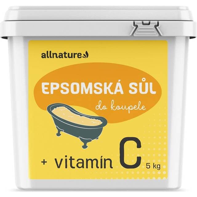 Allnature Epsom salt Vitamin C Badesalte Med C-vitamin 5000
