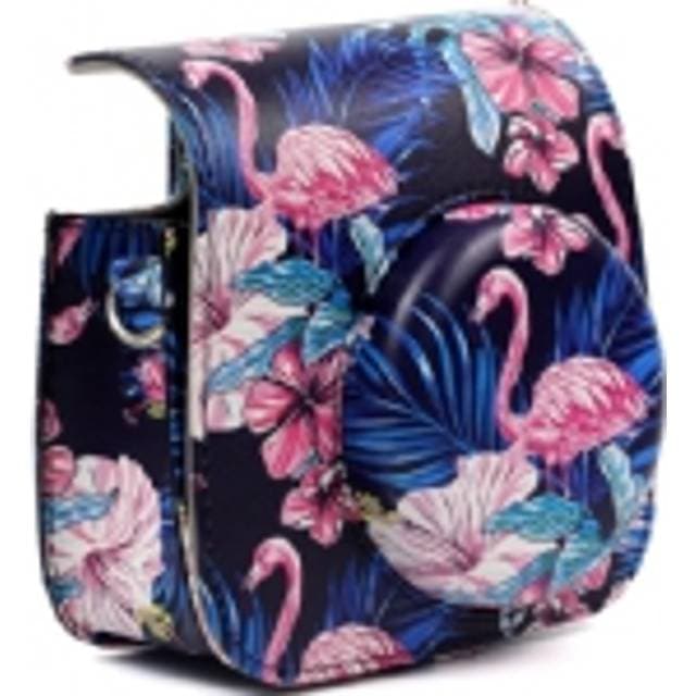 Loveinstant Pouch Case for Fuji Instax Mini 90 - Flamingos