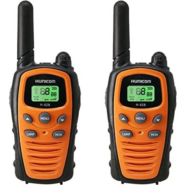 HUNICOM Walkie Talkie PMR VOX Long Range - Set of 2