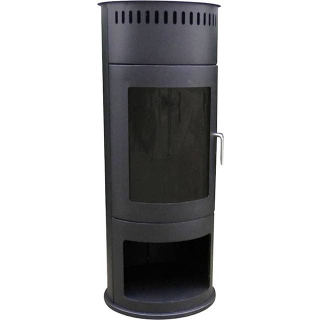 ScandiFlames Washington Sort rund bioethanol brændeovn Sort