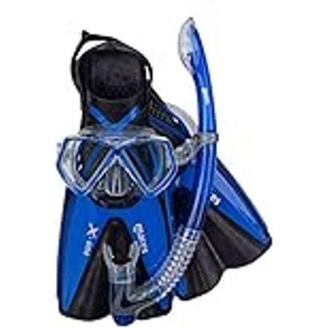Mares X-One Pirate Snorkelsæt Størrelse 24-29 XS Blue