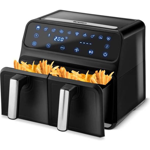 Berdsen BD-653 Fedtfattig Frituregryde Sort Og Sølv