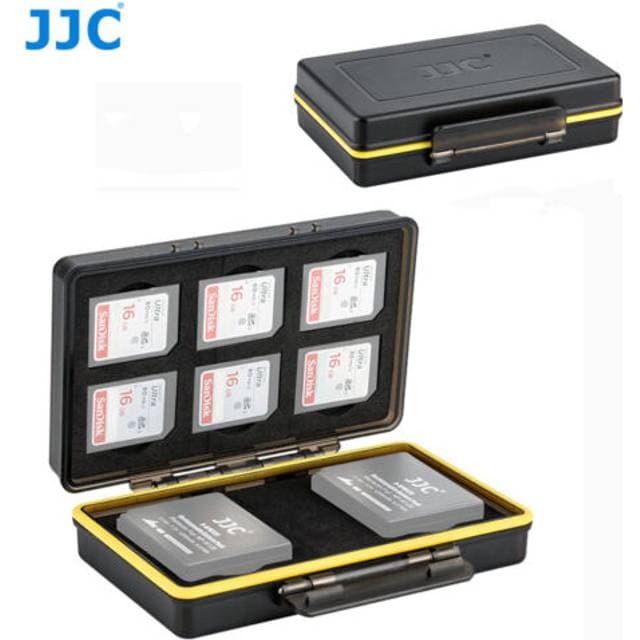 JJC BC-3NPW126 Multi-Function Battery and SD Card Case
