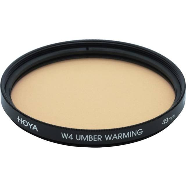 Hoya 49mm W4 Umber Warming Color Correction Multi-Coated Glass Filter