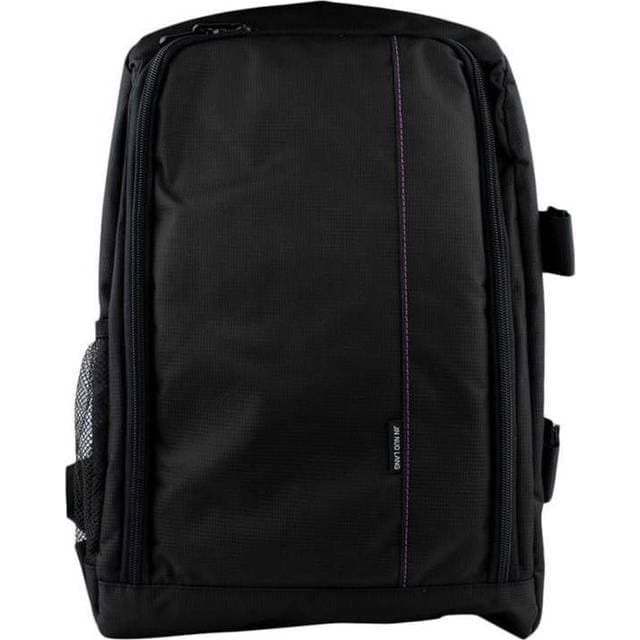 Northix Kamerarucksack Mit Regenhülle Lila