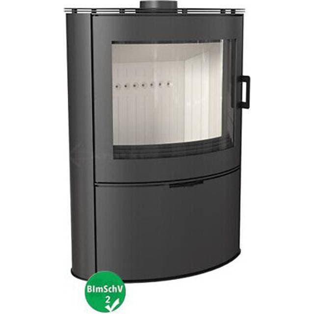 Kratki Koza ab/s/2 kaminofen stahl 10kw Schwarz