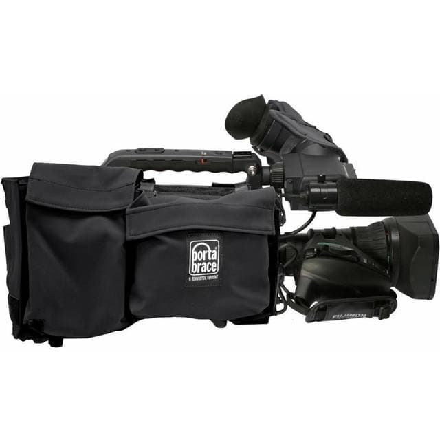 PortaBrace Porta Brace Shoulder Case for Panasonic AG-HPX300 & 301 Camocorder, Black