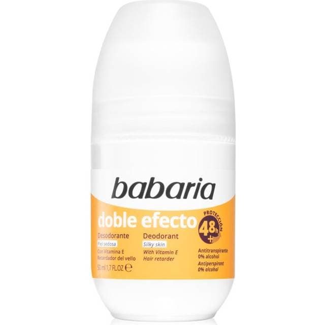 Babaria Deodorant Double Effect Antiperspirant Roll-On Anti-hår 50ml