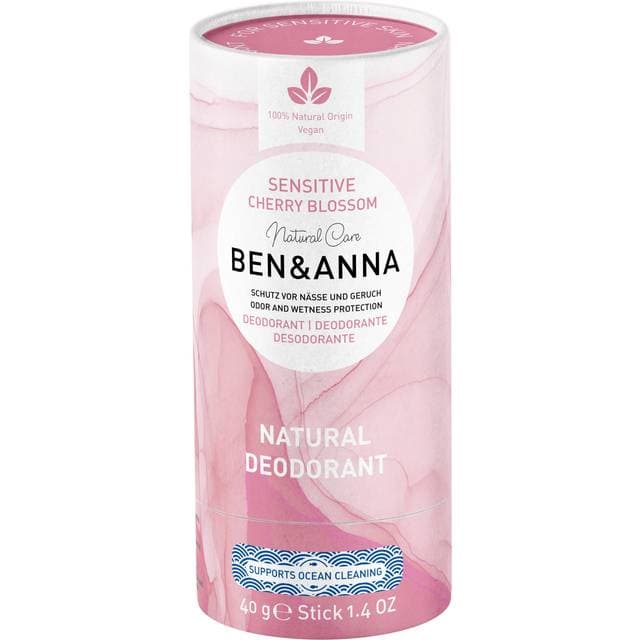 Ben & Anna Deodorant natural deodorant without soda Japanese Cherry Blossom Sensitive 40g