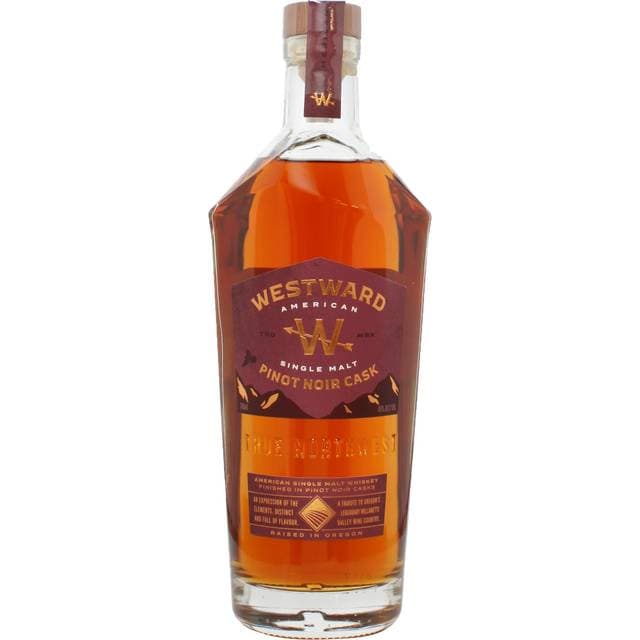 WESTWARD Westward, American Single Malt Pinot Noir Cask Whiskey, 45% 70 cl