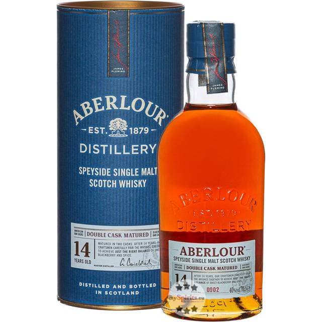 Aberlour 14 Years Old Scotch Whisky i gaverør 40% 40% 70 cl