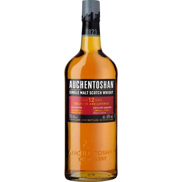Auchentoshan 12 Years Old Single Malt Scotch Whisky 40% 70 cl