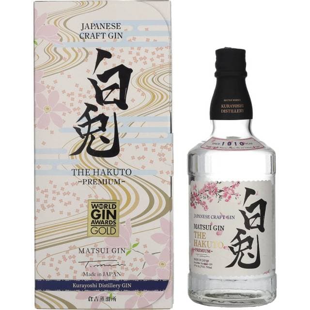 Matsui Matsui Gin The Hakuto Premium Japansk Gin 70 cl
