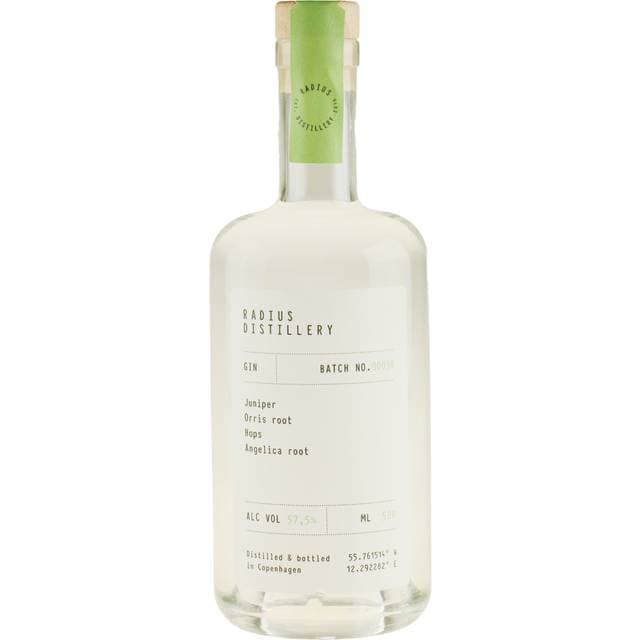 Radius Radius Distillery Batch No. 38 Gin 43% 50 cl