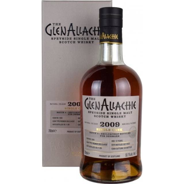 GlenAllachie 2009 12YO Premier Cru Classé Single Malt Whisky Cask #1040-59,1%