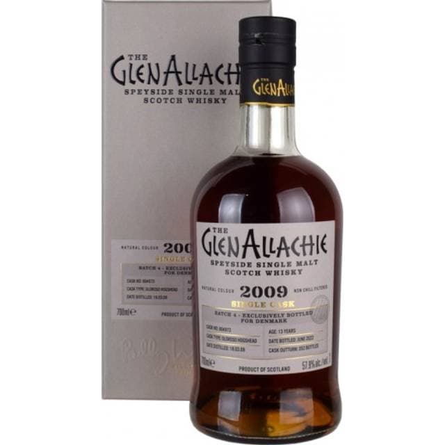 GlenAllachie 2009 13YO Oloroso Sherry Hogshead Single Malt Whisky Cask #804973-57,9%
