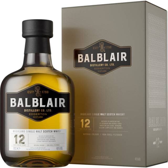 Balblair 12 Year Old 46% 70 cl