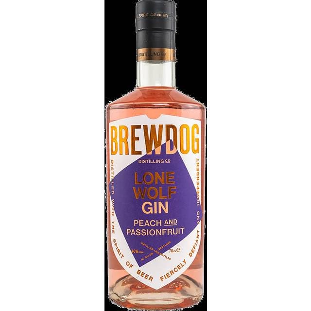 Brewdog BrewDog Dist. LoneWolf, White Peach Passion Gin 40% 70 cl