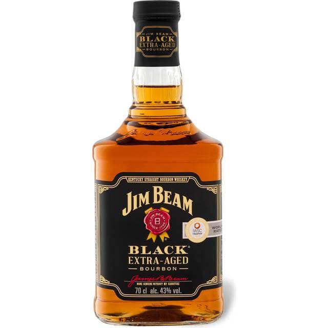 Jim Beam Black Kentucky Straight Bourbon Whiskey 43% 70 cl