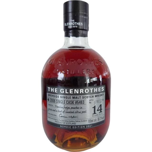 The Glenrothes 2006 14YO Single Cask Whisky Cask #5463-66,3% 70 cl