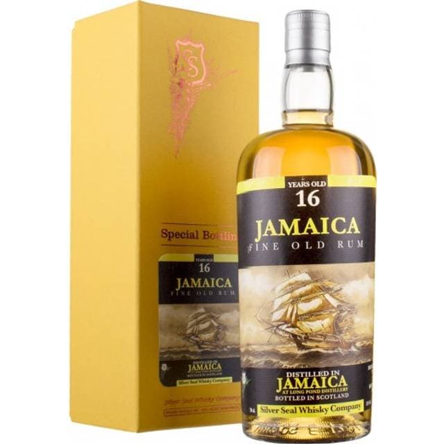 Big Silver Seal Jamaica 16 år Long Pond Distillery 51%