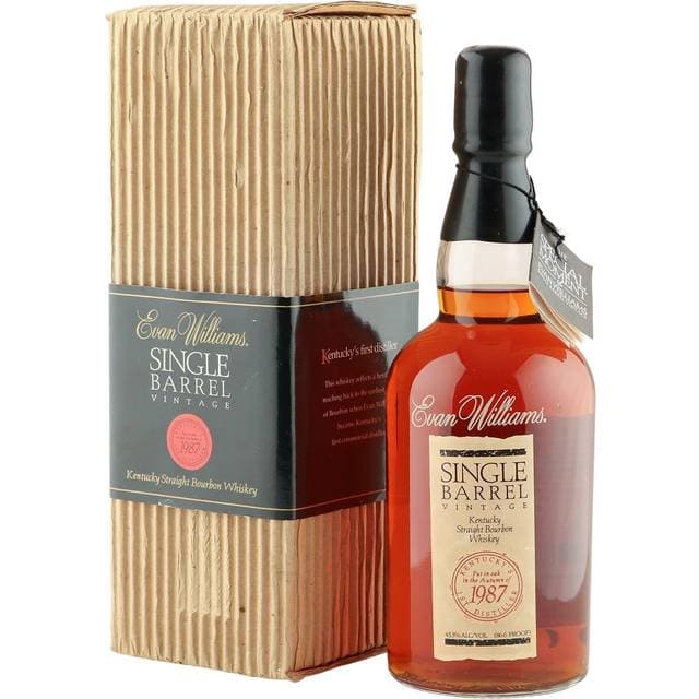 Evan Williams Single Barrel Vintage Kentucky Straight Bourbon Whiskey 43,3% 75 cl