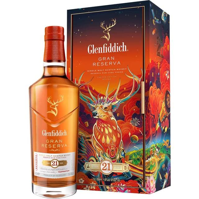 Glenfiddich 21 Year Old Chinese New Year 2024 40% 70 cl