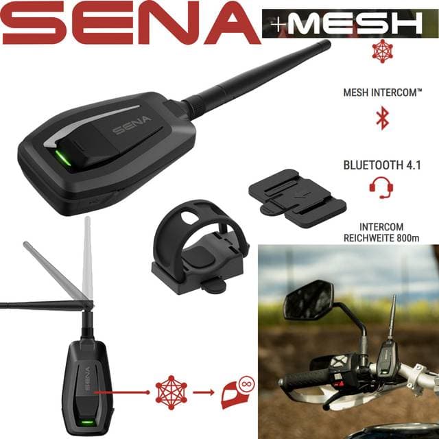 Sena Bluetooth Til Mesh Adapter - Black