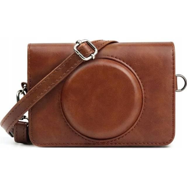 Loveinstant Etui til Kodak Minishot Combo 2 Retro C210r Brun