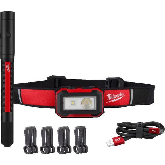 Milwaukee LED Pandelampe Og Lommelygte IR HL450250