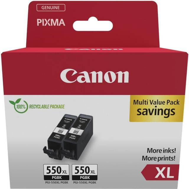 Canon Ink Cartridge Twinpack Blistered - Schwarz