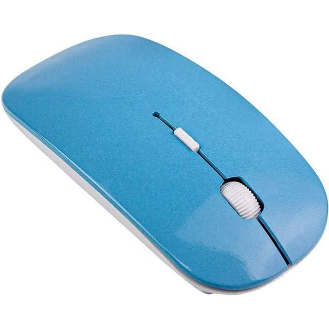 Northix 2.4 GHz Wireless Mouse Super Thin Light Blue
