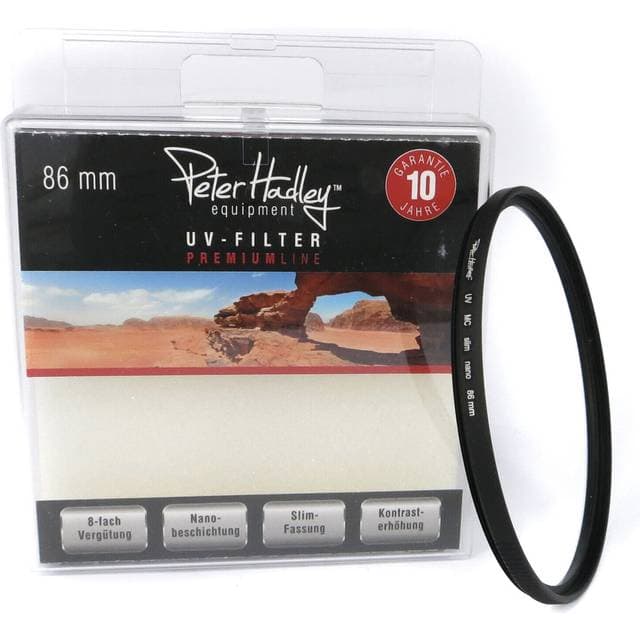 Peter Hadley MC Nano Premium Line UV-Filter 86mm
