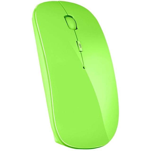 Northix 2.4-GHz Superdünnes Kabelloser Funkmaus Grün
