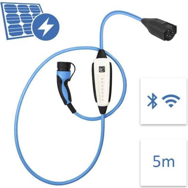 NRGkick Pure Elbil-oplader til PV med WiFi 32A 5m