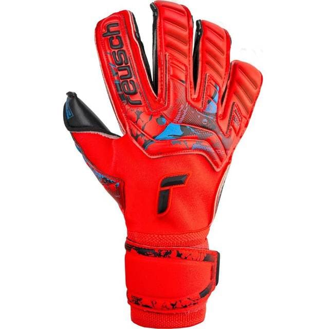 reusch Målmandshandske Attrakt Gold X Evolution Cut Rød Rød/Blå/Sort