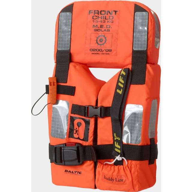 Baltic Redningsvest til børn ved industrielt søfart M.E.D. Solas Foam MK3, orange, 15 kg