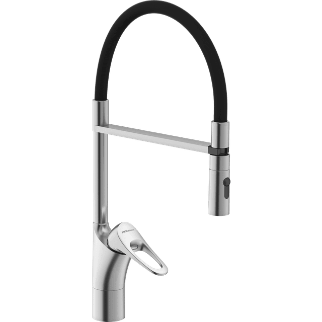 FM Mattsson 9000XE Køkkenarmatur Børstet Krom