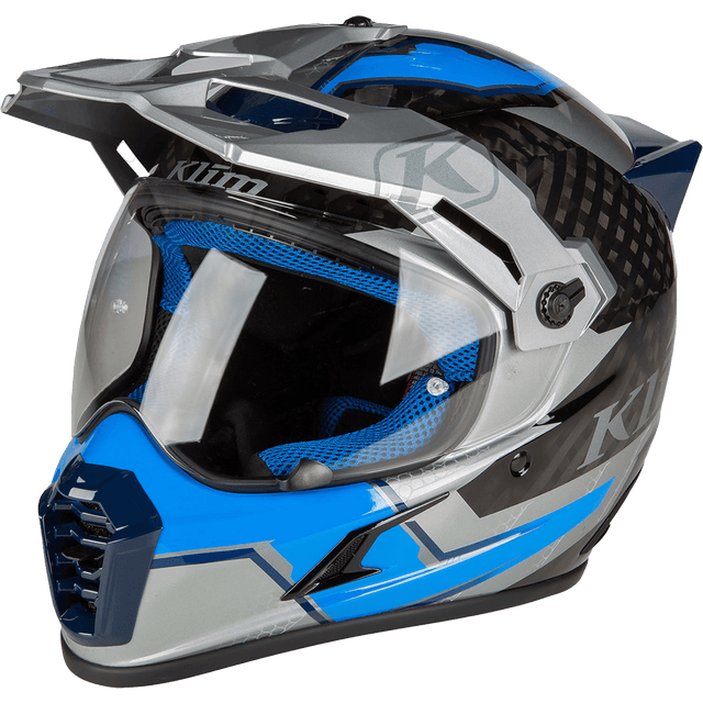 Klim Adventurehjelm Krios Pro Ventura Electric - Blå