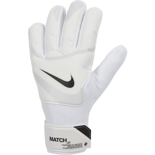 Nike Match Jr. Goalkeeper Gloves - White/Pure Platinum/Black