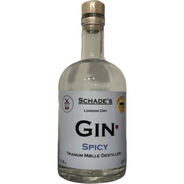 Tranum Mølle Destilleri Tranum Mølle Spicy Gin 47% Danmark 50 cl