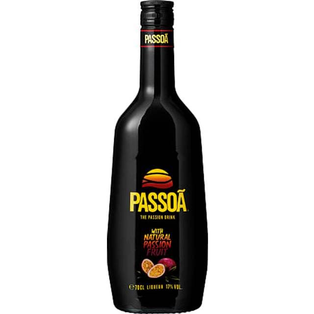 Passoa Likør m. passionsfrugt På lager i et varehus