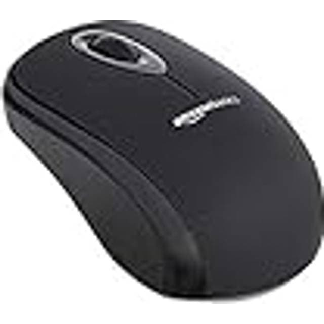 Amazon Basics Wireless Computer Mouse 2.4GHz USB Nano Receiver