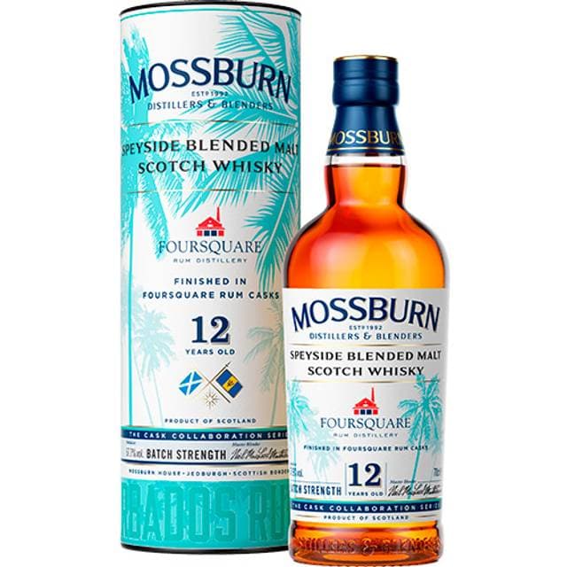Mossburn Mossburn Foursquare 12 YO Speyside BM Scotch Whisky 57,7% ABV 70 cl