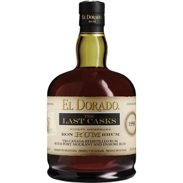 El Dorado El Dorado 1998 LAST CASK BLACK 70cl. 50,3%