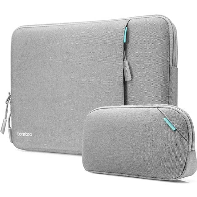 Tomtoc Versatile A13 Recycled Sleeve with Pouch Macbook Pro/Air 13" Mörkblå