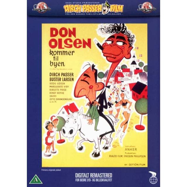 Don Olsen kommer til byen DVD Klar til levering