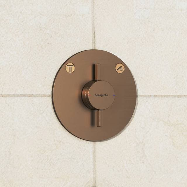Hansgrohe DuoTurn S Brusearmatur Bronze Bronze